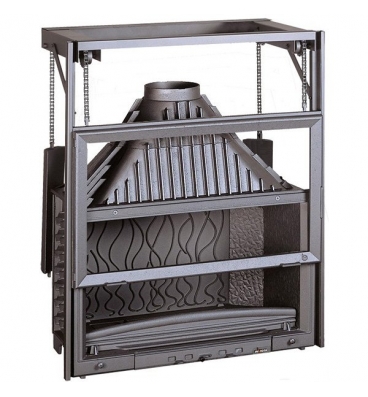 Чугунная каминная топка Invicta Hearth 1100 with lifting door